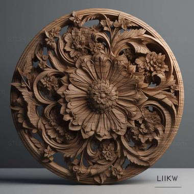 Patterns and decorations stl Lynk Co 05 3 3d model